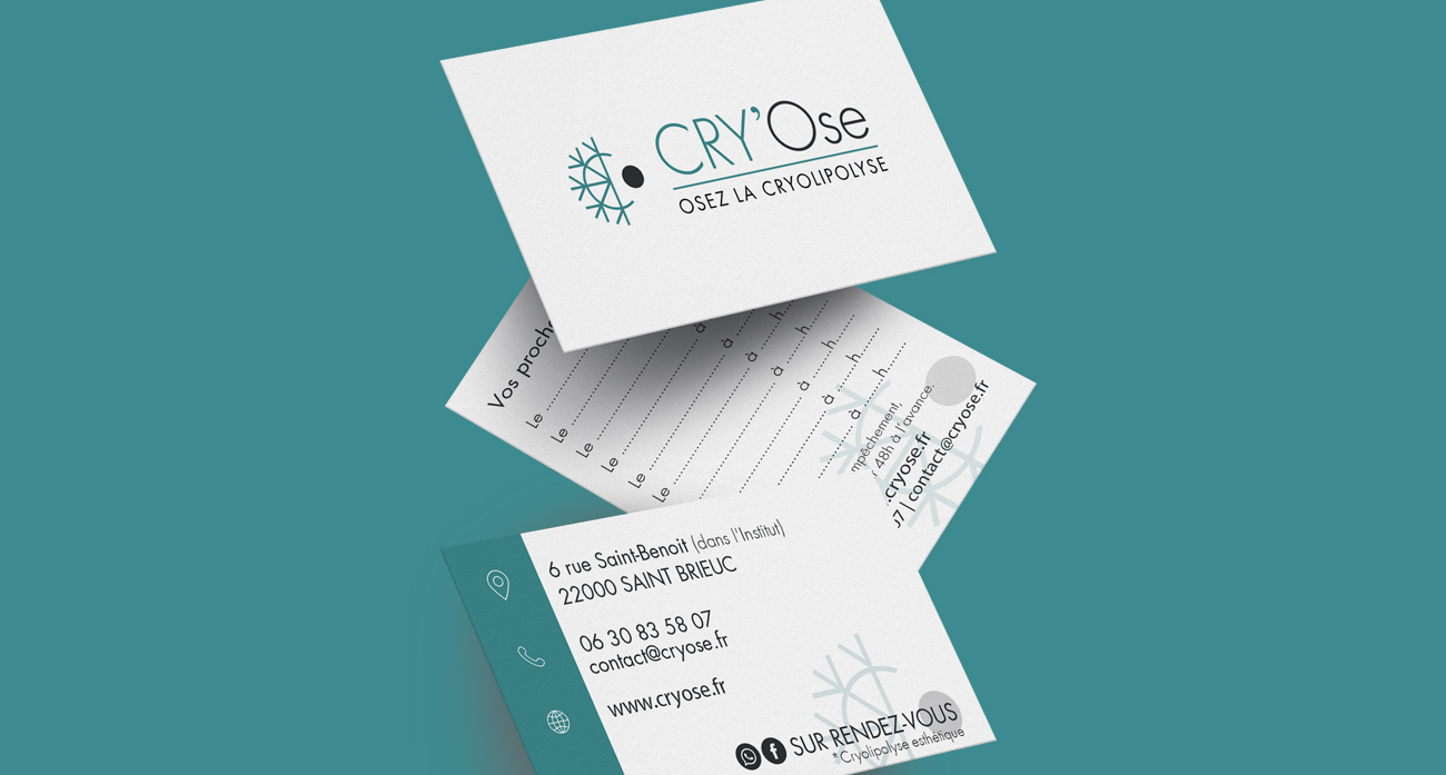 creation carte visite saint brieuc cryose