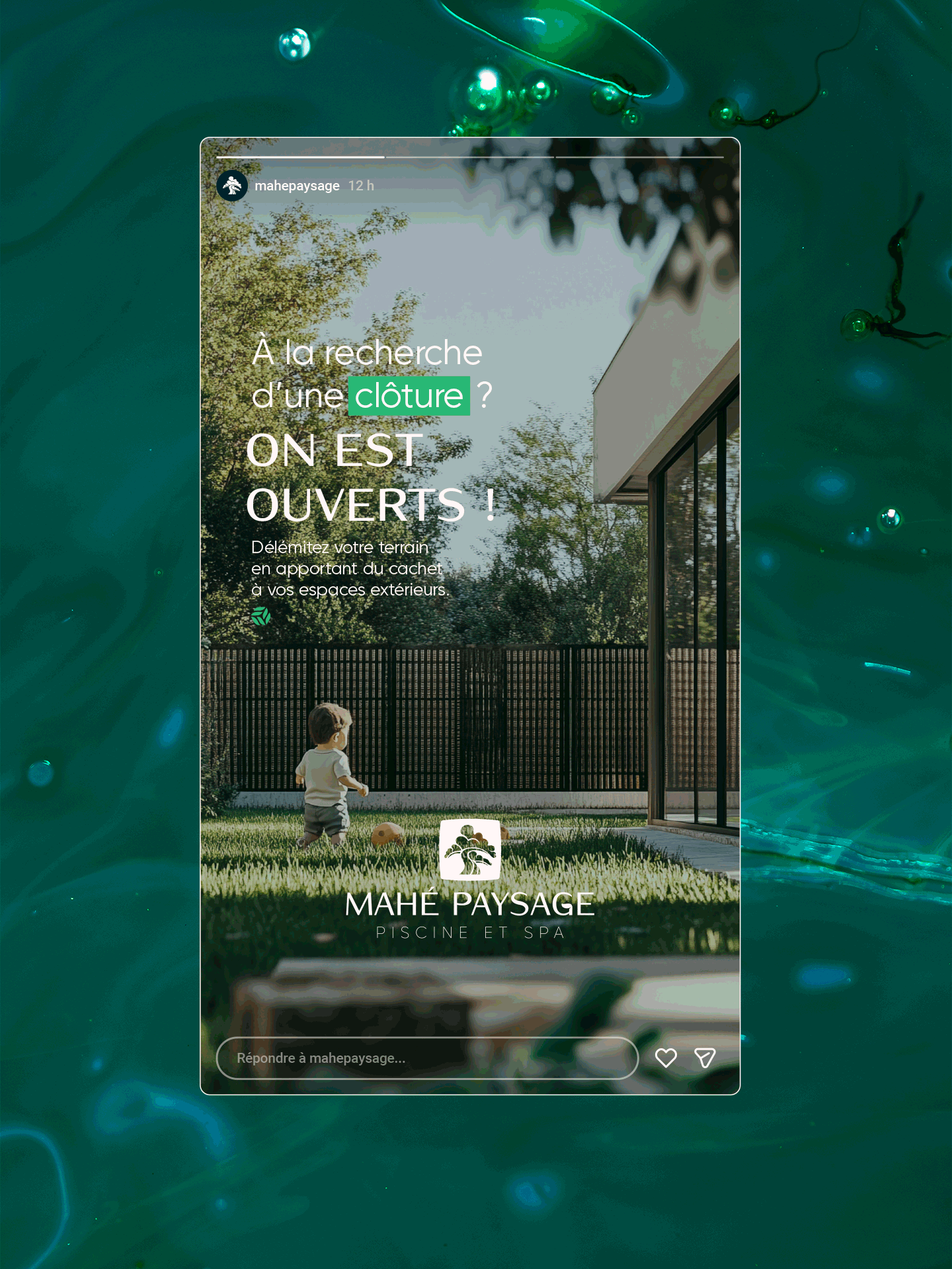reseaux sociaux paysagiste